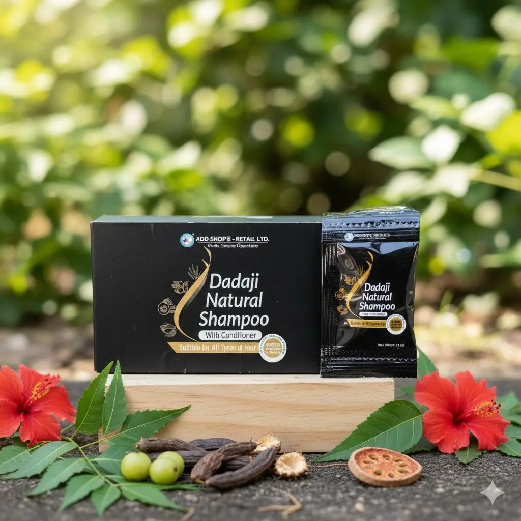 Dadaji Natural Shampoo (50 Sachet)